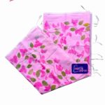 Bagan Bilash Handpaint Saree Pink Bangali Fashion